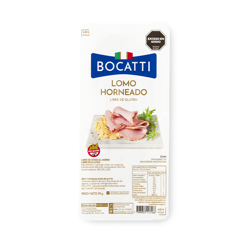 Lomo horneado